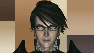 POV: you are Jeanne and asked Bayonetta something important 😳 (Credit: CreativeHandle)