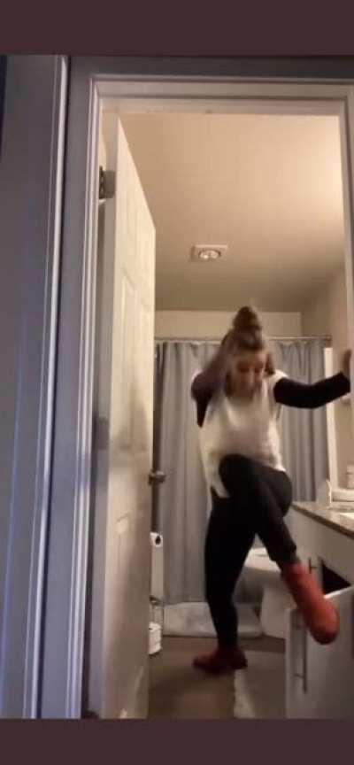 to show off your new shoes