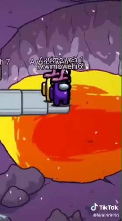 Found this Among Us TikTok and felt Jack might get a kick out of it