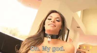 She Can't Resist Putting His Big Dick Inside Her