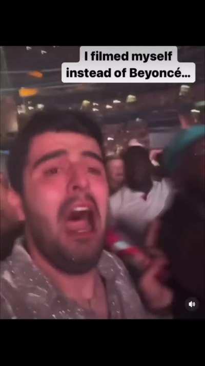 I filmed myself instead of Beyonce