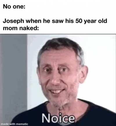 At least he didn’t know it at the time...