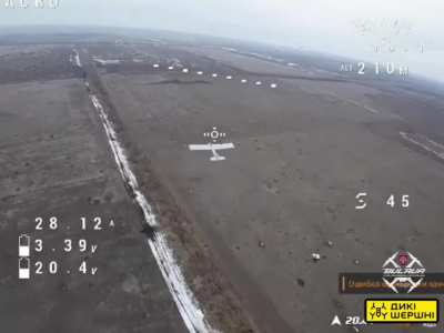Ua fpv records how another ua fpv hits a russian uav