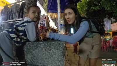 Girl has catlike reflexes