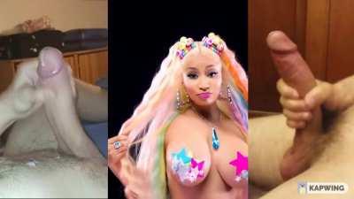 BabeCock Cumshot Nicki Minaj Porn GIF by babecock111