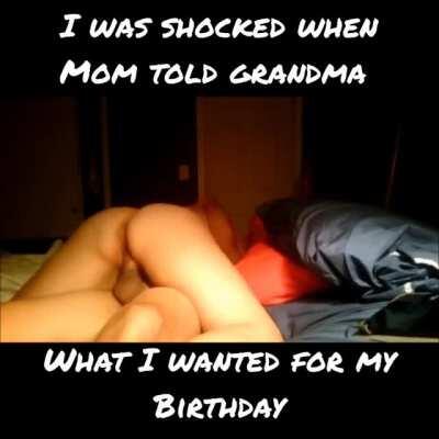 18th birthday present from mom