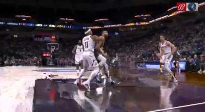 [Highlight Request] Anyone have fun replay of this cool Dlo to Gobert connection?