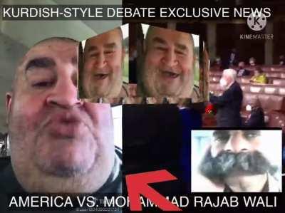 MOHAMMAD RAJAB WALI AND JOE BIDEN KURDISH-STYLE DEBATE 😱😱👌👌2021 BREAKING محمد كامل وجه كوردستان NEWS DEBATE (my first arabfunny, I’m very proud to be in this community lol)