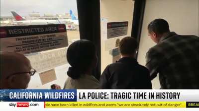 LA Mayor Karen Bass refuses to answer and freezes when a reporter asks her if she regrets cutting the Fire Department’s budget by nearly $20 million and being in Africa during a devastating wildfire