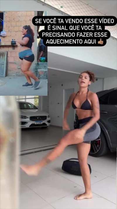 Ela tá muito gostosa assim