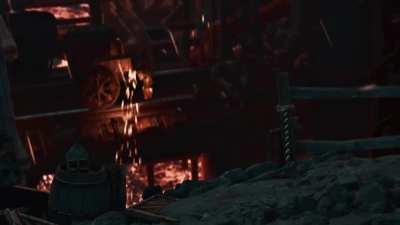 The Forges are lit...