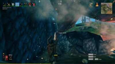 Free-hanging Ore deposits are the absolute best :D