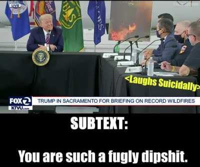 The subtext of Trump's California climate denial