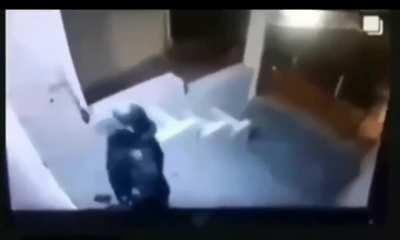 !SECURITY FOOTAGE OF A MOSQUE IN IRAN SHOWS ANTI RIOT POLICE DESTROYING THE MOSQUE SO THEY CAN BLAME IT ON THE PROTESTORS!