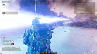 I love this game cause it can go from a badass helldiver looking at beam of death and then slaying its orignator to getting globbered over the head the next second: 