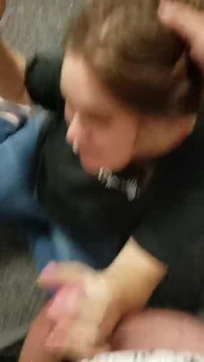 Cumming All Over Coworker