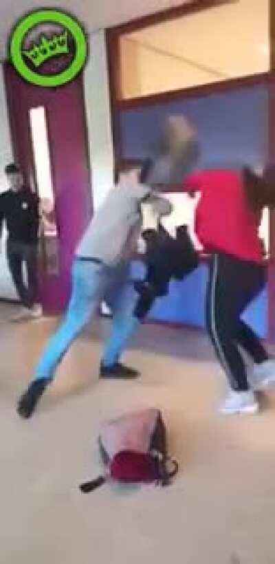 Act like a dude, get hit like a dude