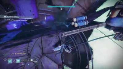 Don't sword the Exodus Crash boss