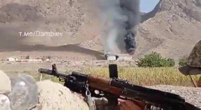 Renewed clashes at the border, Tajik shelling the Kyrgyz border guards.