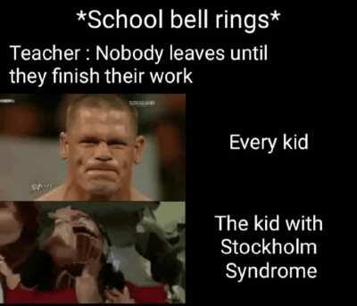 It's a weird syndrome