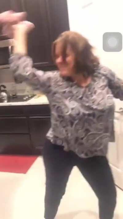 Stop it Mom, you're embarrassing me.