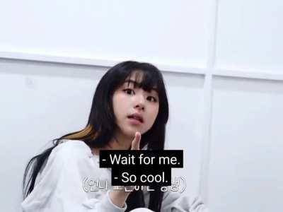 Chaeyoung so cool