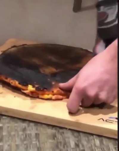 Eine Sekunde, die kann man noch essen.