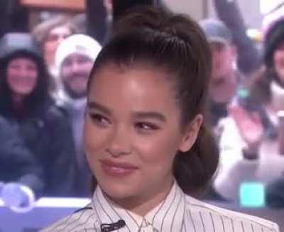 Hailee on the “Today” show | December 2018