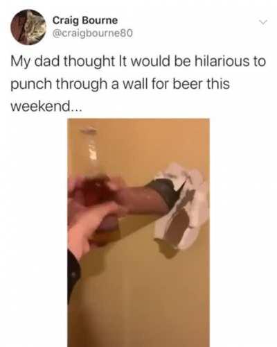 HMB behind this wall