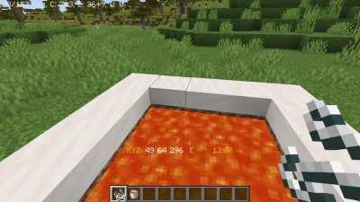 TIL that placing String over Lava stops the Lava from making any sounds.