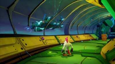 Even after the first time completing Shipping Error it's still a difficult level when grabbing the perfect relic.