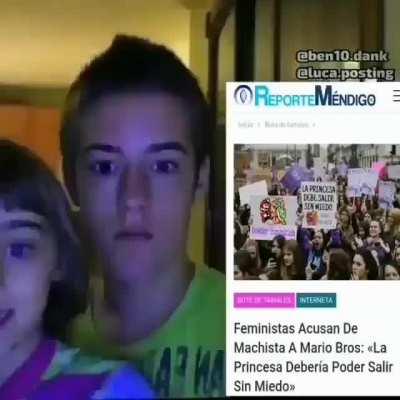 Mario Bros machista?