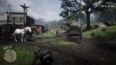 [RDR2] Found a hidden boss battle...
