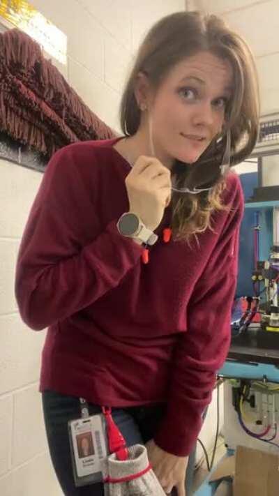 Wanna see me take it* off at work? Taken by myself in a video of course :)