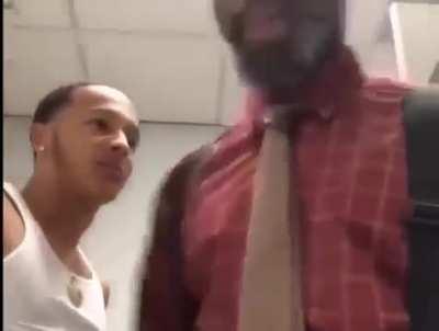 Influencer gets slapped for refusing to let a man use the sink in a bathroom