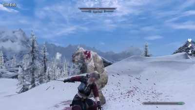 More realistic Combat in skyrim