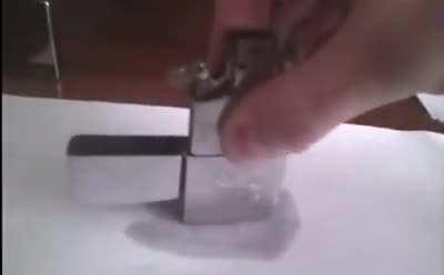 How not to refill a lighter