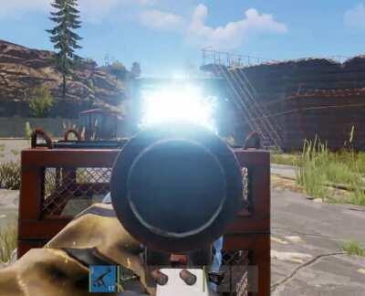 TIL if you shoot the Chinook Crate laptop the timer goes up.