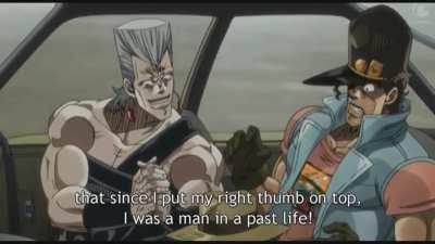 Joseph and Polnareff die in a tragic car accident