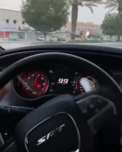 Least skillful and most cautious Saudi driver 😎💪🇸🇦