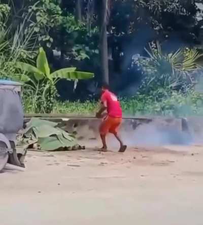 How to fire a rocket