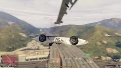 When bird and Speed Racer meet head on