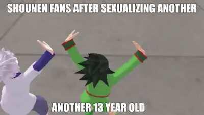 shonen fans 🤮🤢