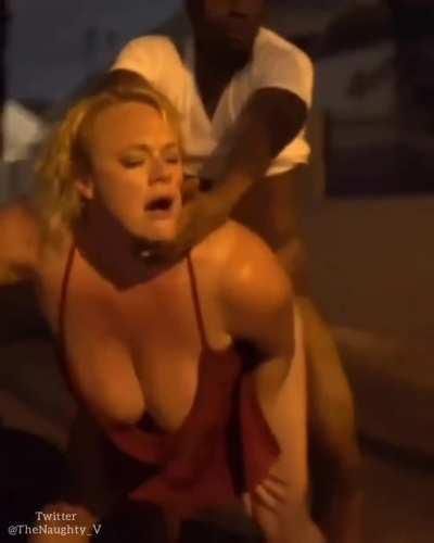 MILF Couldn't Wait To Get Back So She Took It In The Street