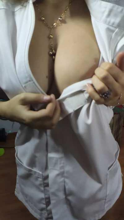 I know you always wanted to breed a Japanese med student with big tits!