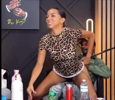 Brittany Renner shaking them cheeks on Charleston white