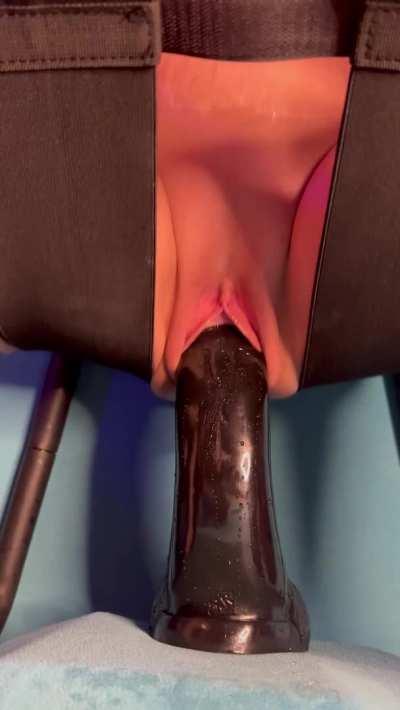 This guy was huge! But god damn it felt amazing!