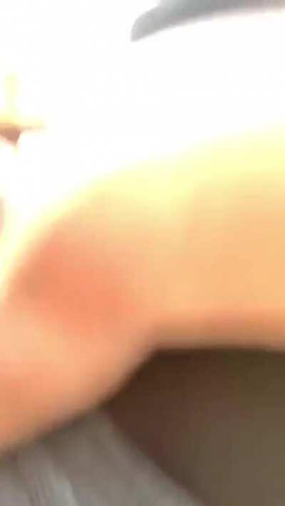 I couldn't wait to suck his cock once we got home, we didn't even make it inside ;)