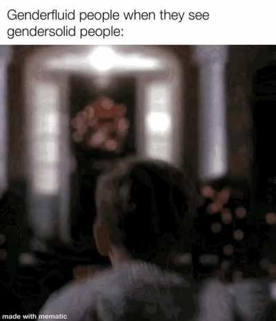 Gender gas people were around in the 40s but quickly went out of fashion