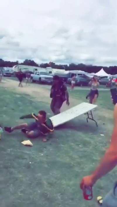 Drunk Man vs Table......